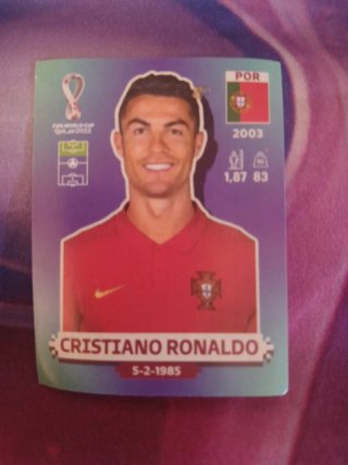 Cromos Mundial 2022: Messi y CR7