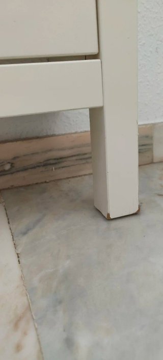 Mueble zapatero blanco 8-9 pares