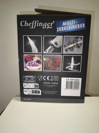 Picadora Cheffinger 3L Acero Inoxidable
