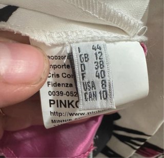 Vestito Pinko floreale monospalla Ottime condcondi