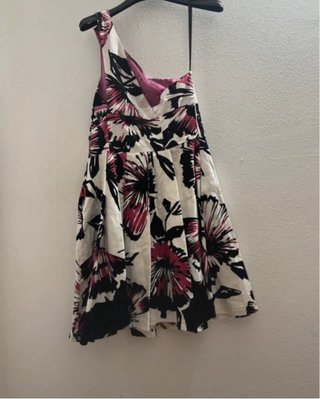 Vestito Pinko floreale monospalla Ottime condcondi