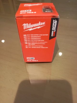 Batería Milwaukee M12 HB3.0 PRECINTADA