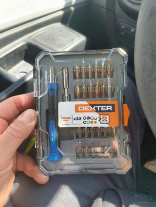 Juego Destornilladores Precisión Dexter 32 Puntas