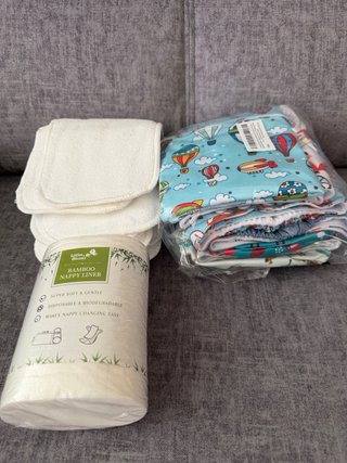 Pack pañales reutilizables bambú A ESTRENAR