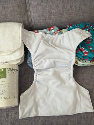 Pack pañales reutilizables bambú A ESTRENAR