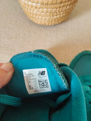 Zapatillas New Balance 38 Verde Teal