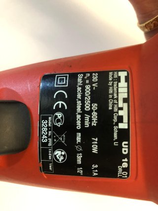 Trapano Hilti UD 16