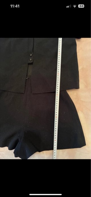 Mono corto negro talla S
