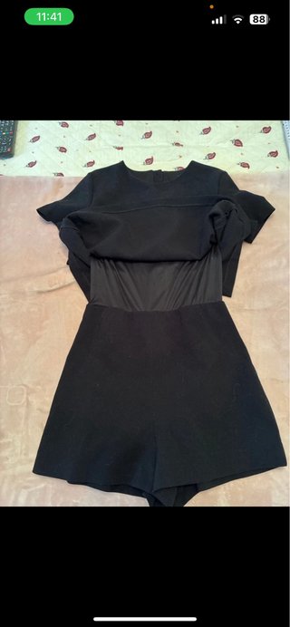 Mono corto negro talla S