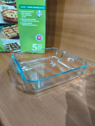 Set di 5 teglie Pyrex in vetro borosilicato per forno