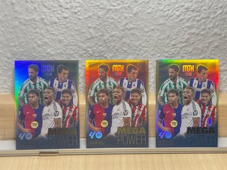 3 Cartas Fútbol Mega Power 2025/26