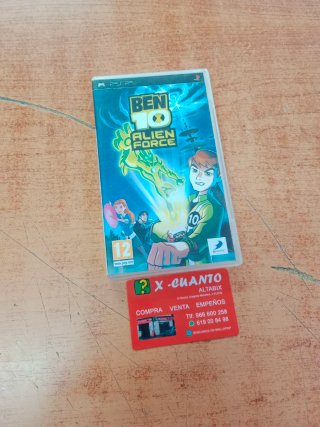 JUEGO PSP BEN 10 ALIEN FORCE
