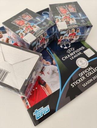 Lote Topps cromos UEFA Champions League 2015 2016