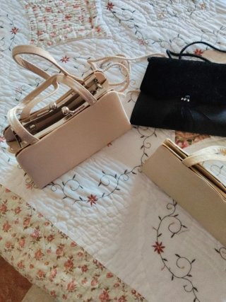 Lote 3 bolsos de fiesta