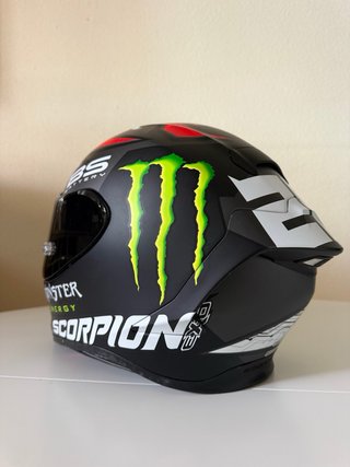 Casco Scorpion réplica Quartararo 2021 MotoGP