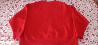 Sudadera Tommy Jeans Roja Talla XXL