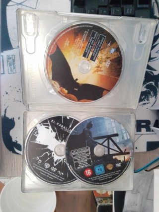 El Caballero Oscuro: La Trilogía Blu-ray