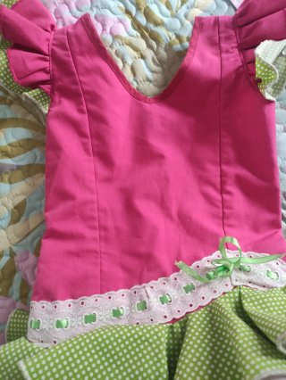 Vestido Flamenca + Zapatos a juego + accesorios