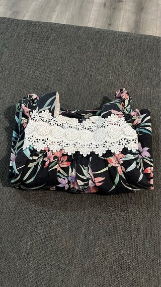 2 piezas vestido y braguita de Foque 24 meses azul