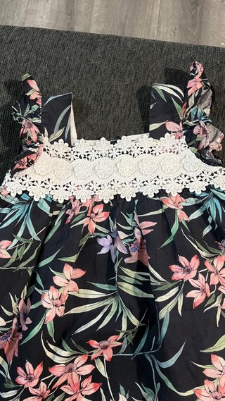 2 piezas vestido y braguita de Foque 24 meses azul