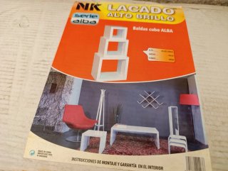 Estanterías Cubo NK Alba Blancas