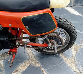 Moto infantil Italjet con sidecar
