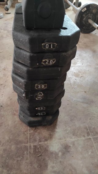 Pesas Multipower - Juego de discos