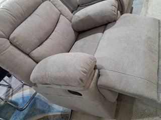 Sillón Reclinable Manual Nuevo Beige