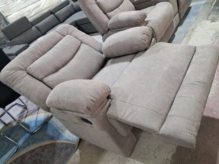 Sillón Reclinable Manual Nuevo Beige