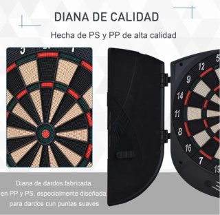 Diana Electrónica HOMCOM con Puertas