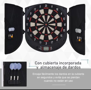 Diana Electrónica HOMCOM con Puertas
