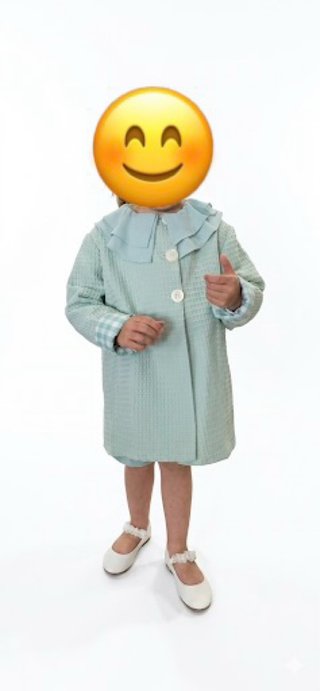 Conjunto ceremonia niña talla 3-4 años