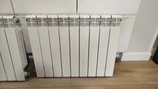 2 Radiatori in Alluminio 9 moduli e 7 moduli