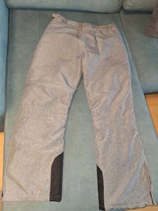 Pantalón de nieve gris