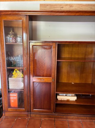 Mueble Salón Vintage Madera Maciza