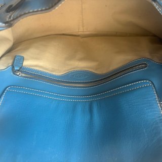 Borsa Tod's in pelle blu