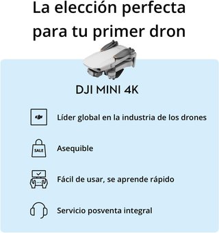 DJI dron cámara 4K estabilización vuelo