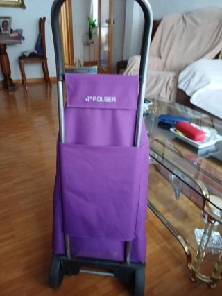 Carro de la compra Rolser morado