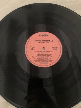 Vinilo Richard Clayderman A Como Amor