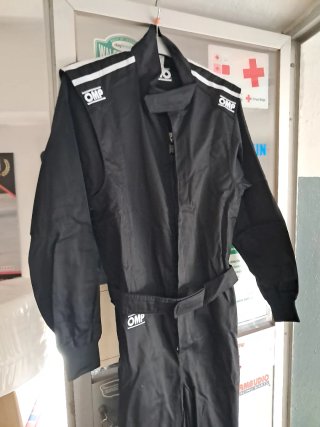 Mono Karting OMP Negro Talla S