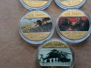 Monedas Conmemorativas U.S. Navy Vietnam