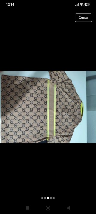 Polo Gucci GG Beige y Amarillo