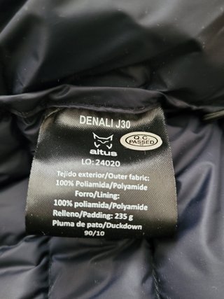 Chaqueta Plumas Altus Denali M (a estrenar)