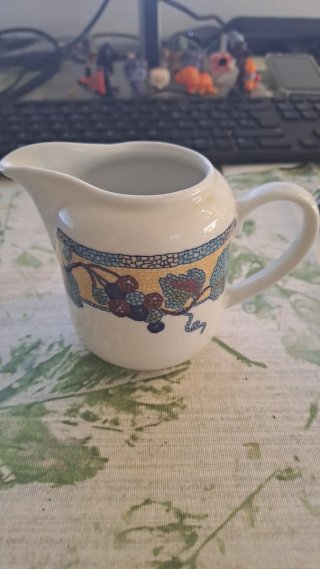 Juego cafe te y sopera ceramica inglesa.
