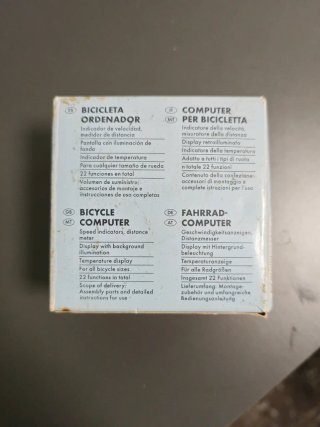 Ordenador para bicicleta cuenta km
