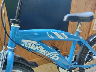 Bicicleta infantil 16 pulgadas azul