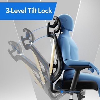 Silla Oficina Ergonómica Soporte Lumbar 3D NUEVA