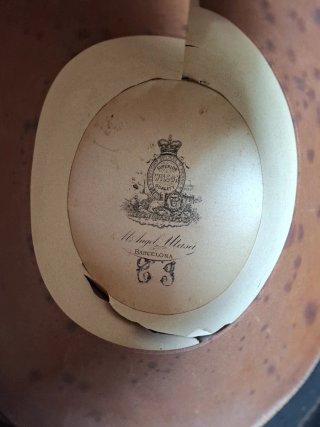 SOMBRERO COPA PIEL