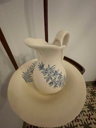 Juego de lavabo vintage