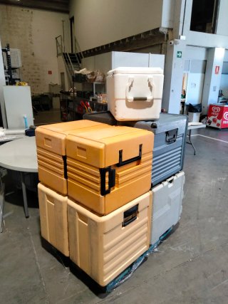 Contenedores de carga CAMBRO/COLEMAN Gastronorm